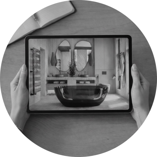 3D visualization and material selection__